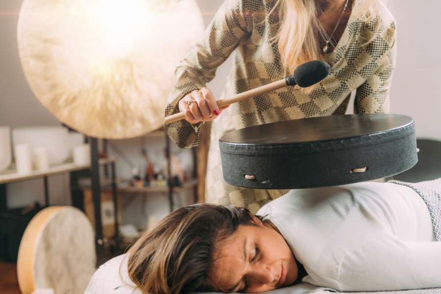 Sound healing with drums course