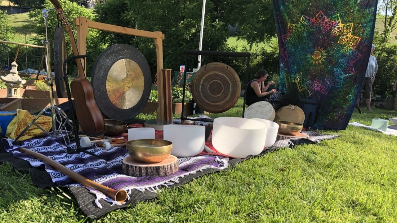 Sound healing in Asheville NC