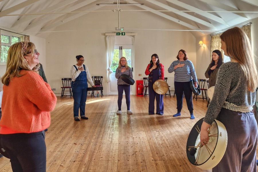 A Sound healing workshop