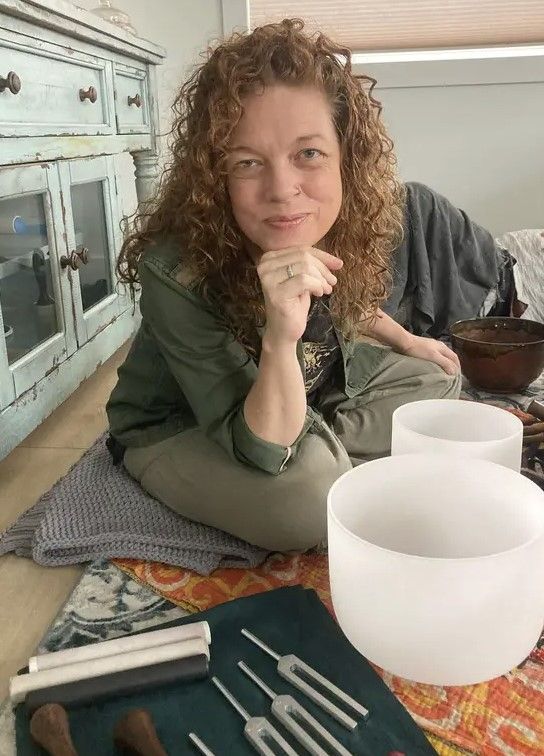 Katherine Rowan Lischerelli  - Sound Healing in Flagler Beach, Florida