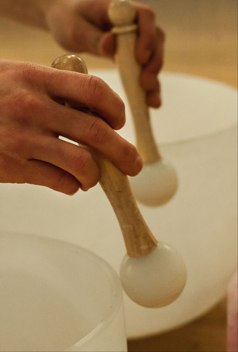 Crystal Singing Bowls